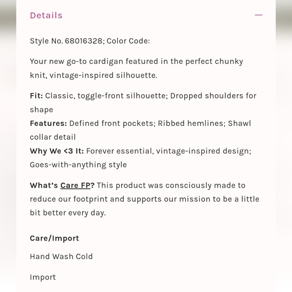 Free People Jackson Cardi - Picture 5 of 5